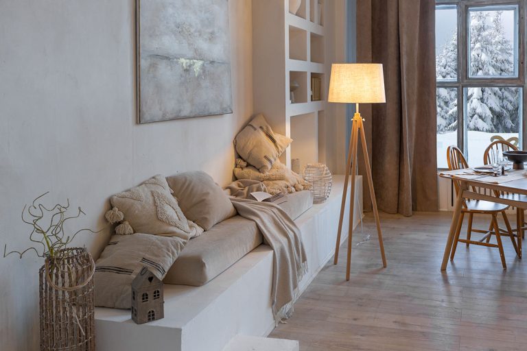 Intérieur chaleureux et épuré